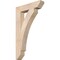 Ekena Millwork Thorton Slat Smooth Bracket, Douglas Fir, 3 1/2"W x 18"D x 30"H BKT04X18X30THR06SDF - alternate 1